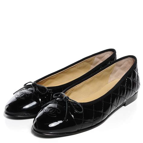 ballerine style chanel|chanel quilted ballerina flats.